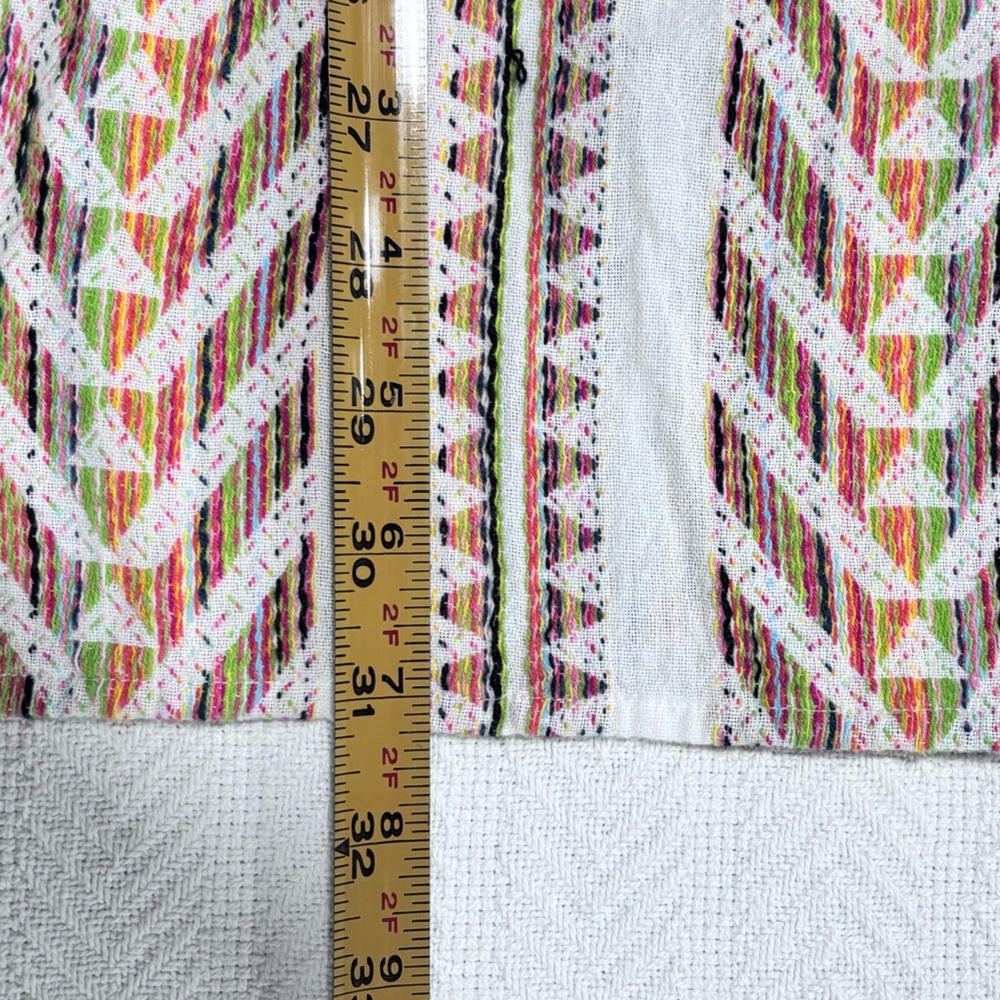 Velvet Striped Multicolor Mini Dress - Picture 9 of 11